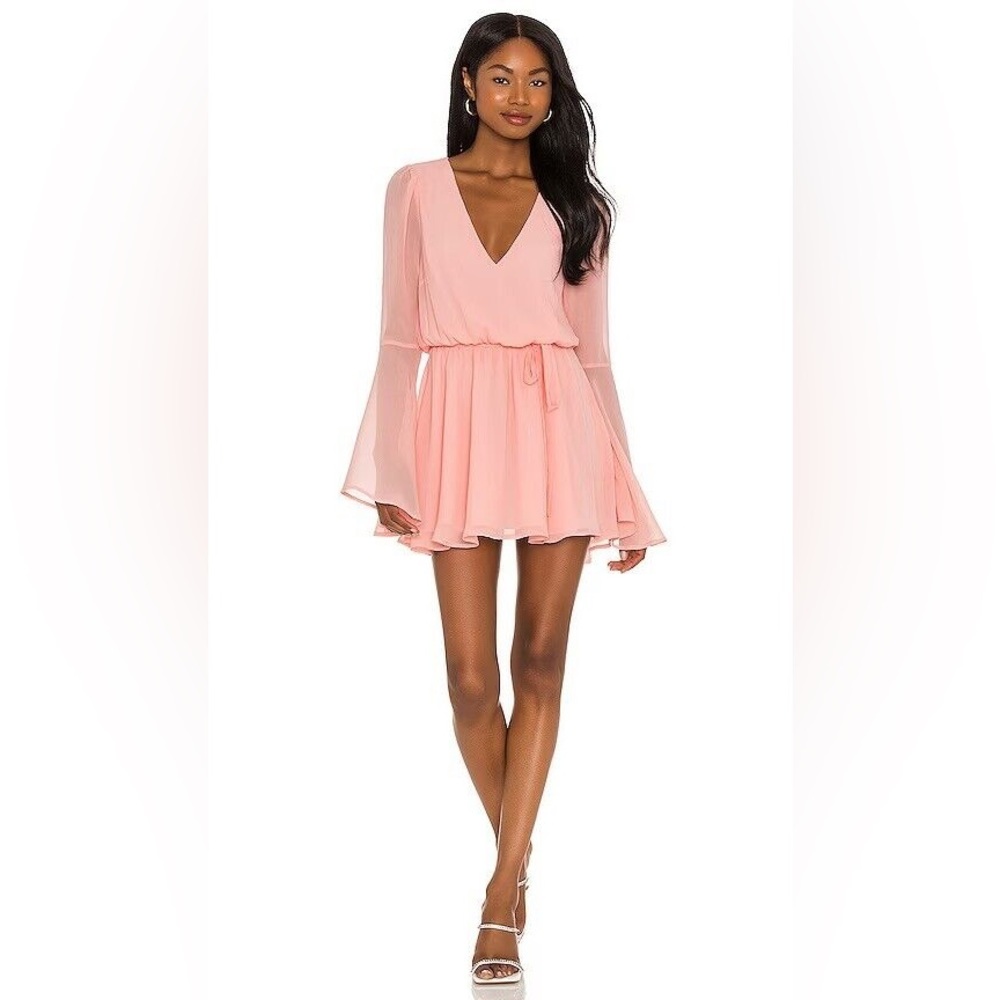 Lovers and Friends Lila Dress in Peach Pink, XS (tags on)